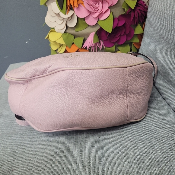 KATE SPADE LIGHT PINK LEATHER SHOULDER / HANDBAG - Picture 6 of 10